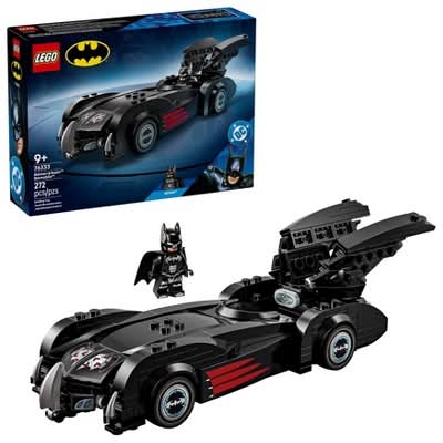 LEGO Dc Batman & Robin Batmobile Building Toy Set 9+ Years (272 ct)