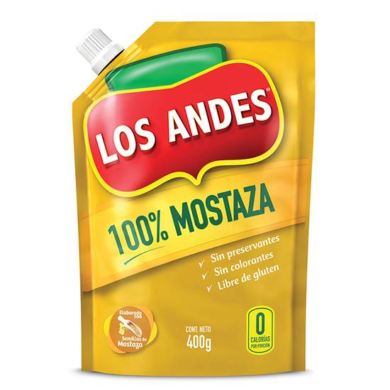 Mostaza Ecopack Los Andes 400 Gr