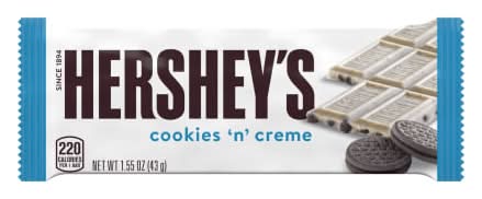 Hershey's® Cookies 'N' Creme Candy Bar 1.55oz