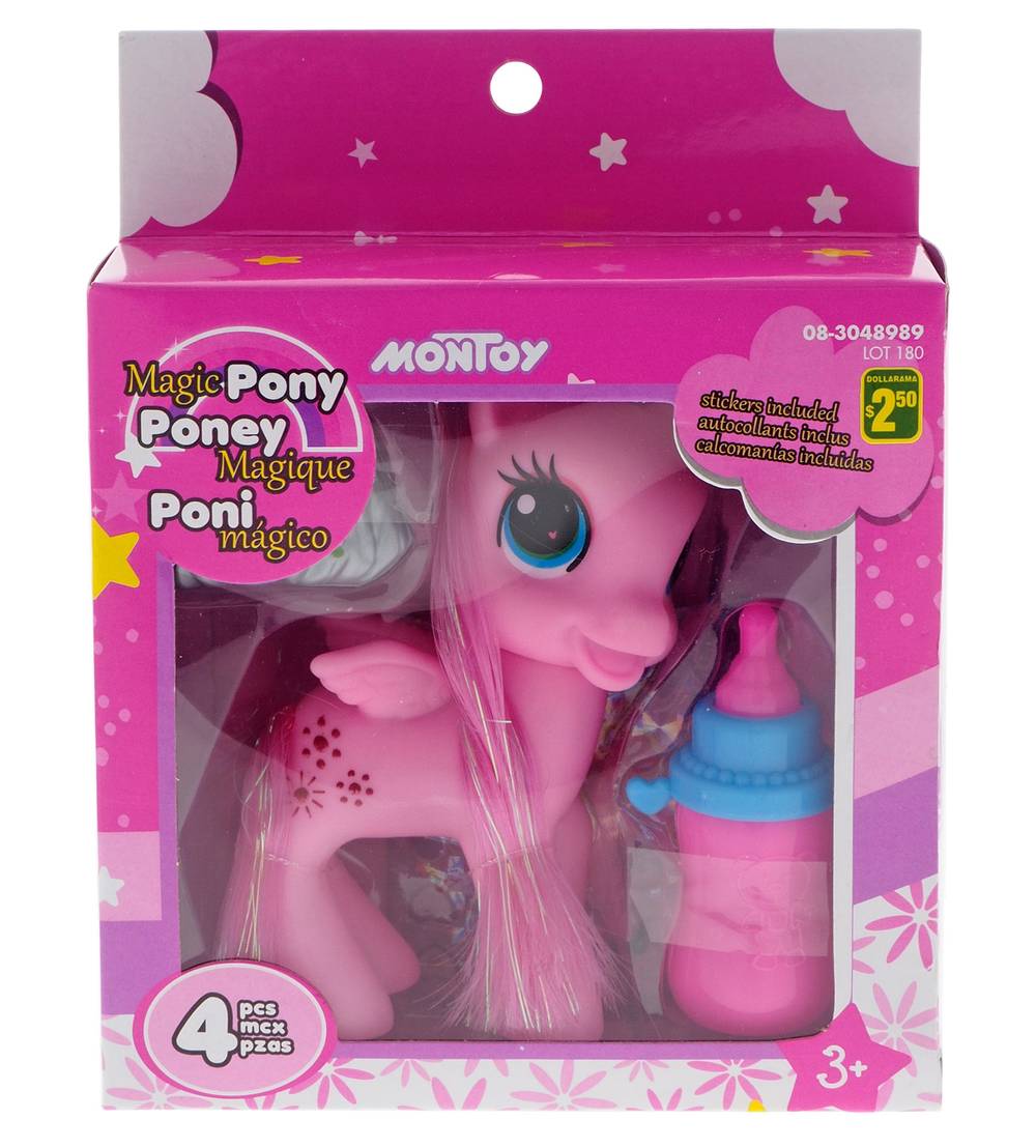 Montoy Fashion Horse Toy Kit For Pony (4 ct)