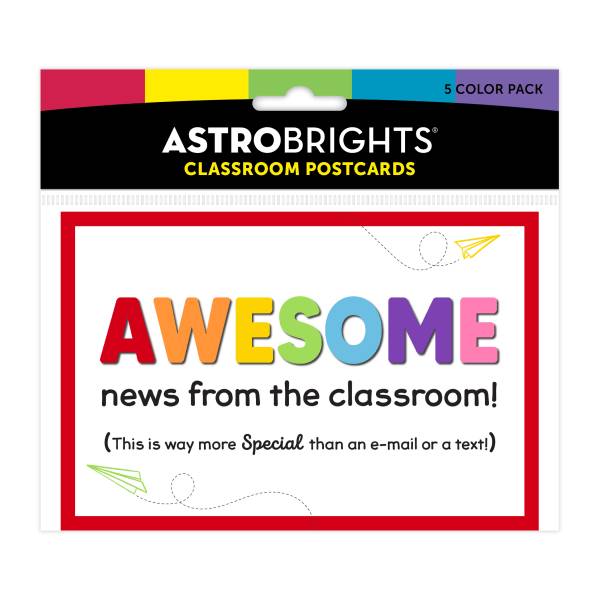 Astrobrights Parent Mail Postcards (assorted) (30 ct)