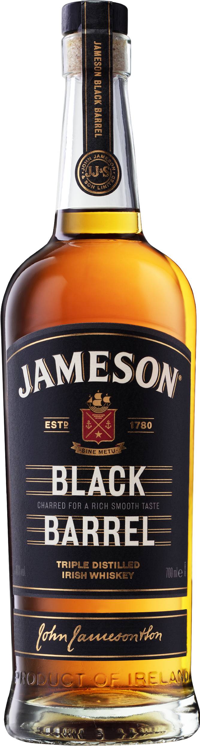 Jameson Black Barrel Glasses Gift Set (750 ml)