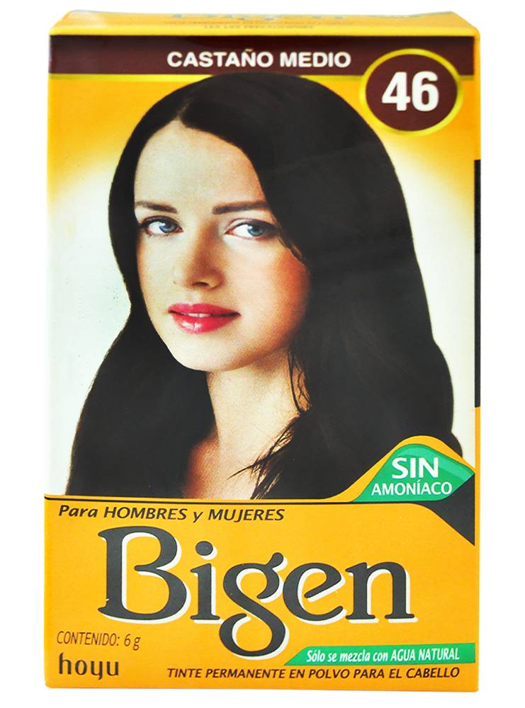 Bigen TINTE CAP CASTANO MEDIANO 46