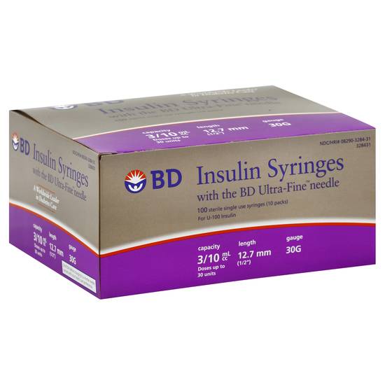 Bd Insulin Syringes ( 100 ct)