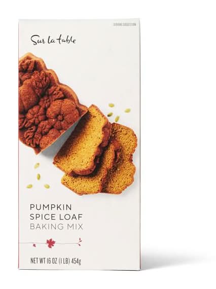 Sur la table Pumpkin Loaf Bread Mix
