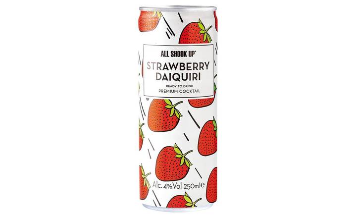All Shook Up Strawberry Daiquiri Cocktail 250ml (401066)