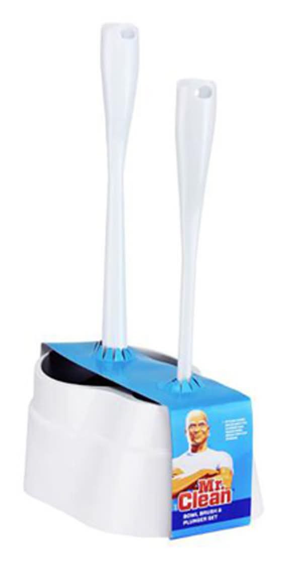 Mr. Clean Plunger & Brush Caddy