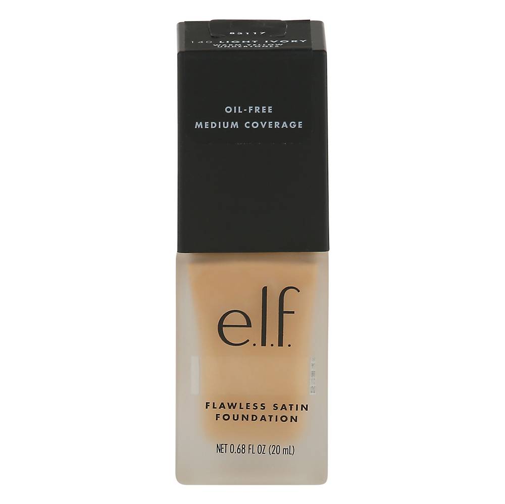 e.l.f. Light Ivory 140 Flawless Satin Foundation (0.68 fl oz)