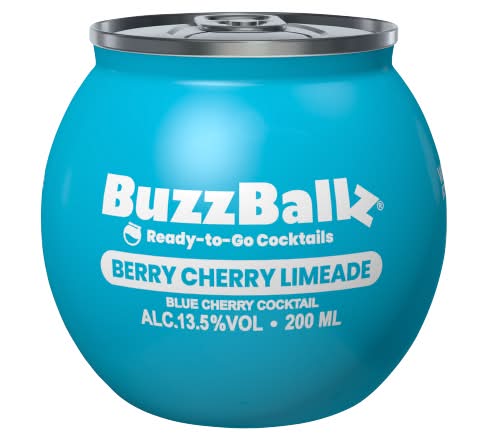 BuzzBallz Berry Cherry Limeade, Premium Cocktail (200ml)