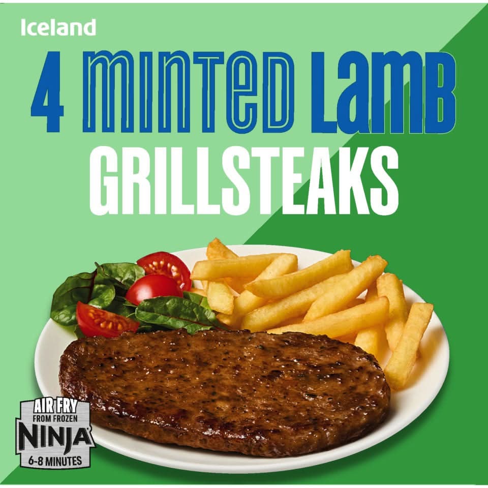 Iceland Lamb Grill Steaks (4 pack)