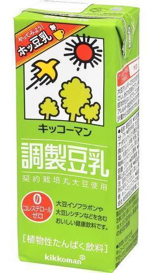 キッコーマン 調整豆乳 (200mL)