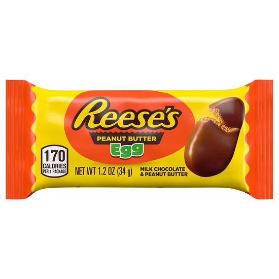 Reese's Egg Milk Chocolate ( peanut/butter)