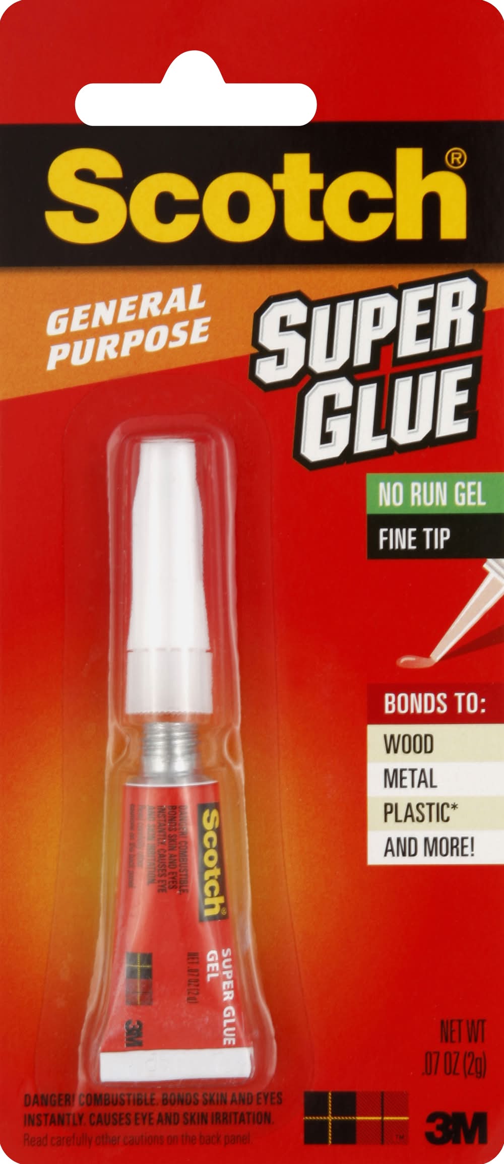 Scotch General Purpose Super Glue (0.07 oz)