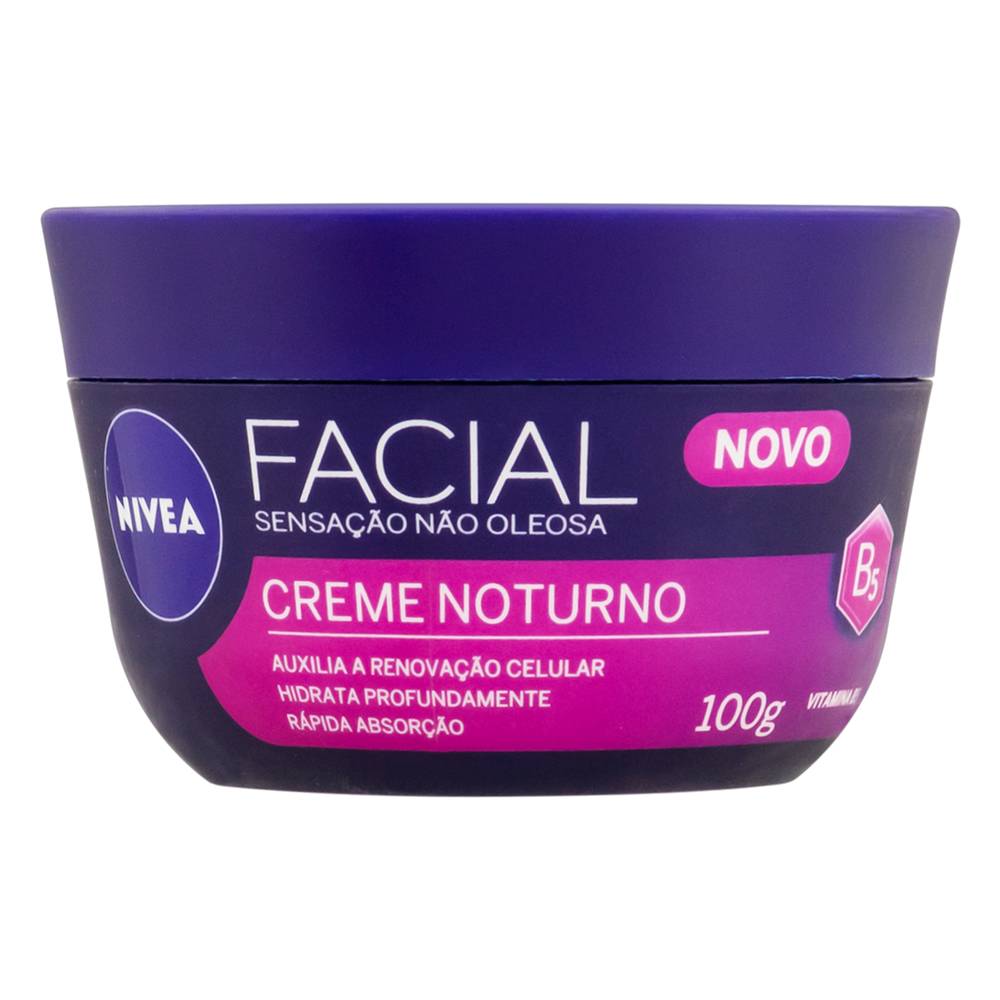 Nivea · Creme facial noturno 5 em 1 (100 g)