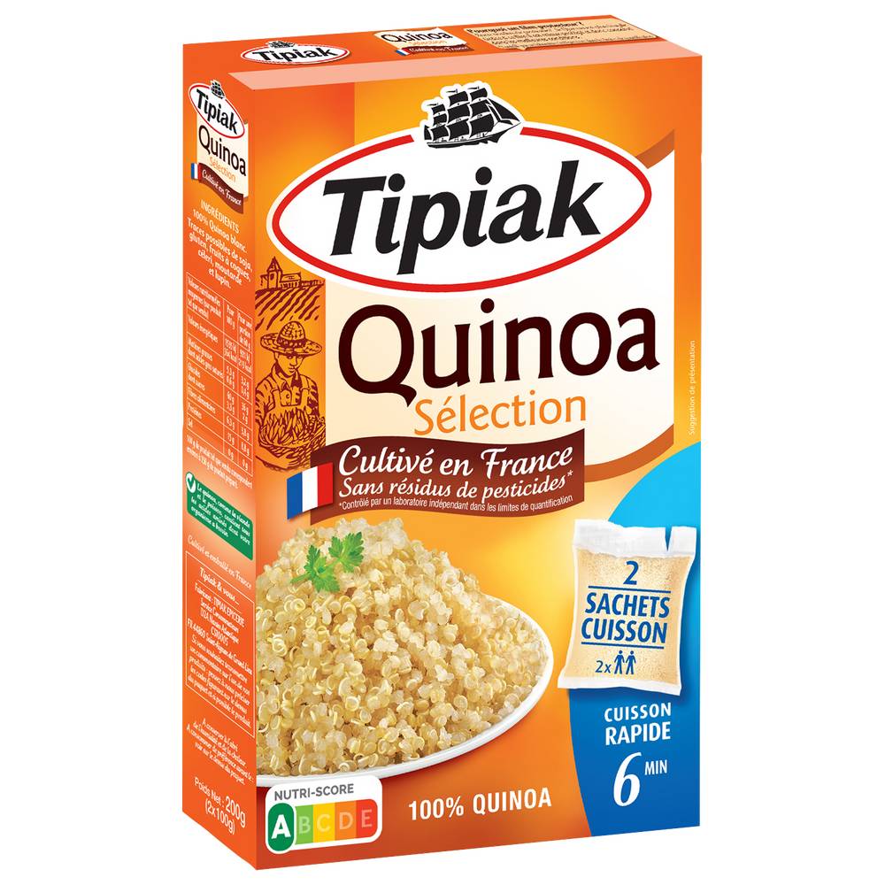 Tipiak - Quinoa sélection sans résidus de pesticides (2)