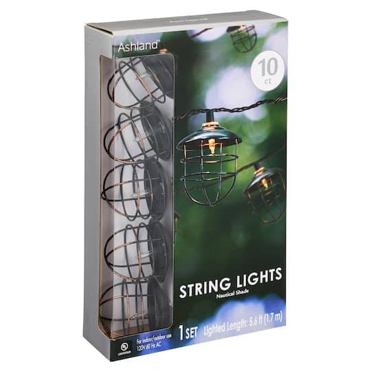 Creative Collection Shimmer Lights Cage String Light Set By Ashland