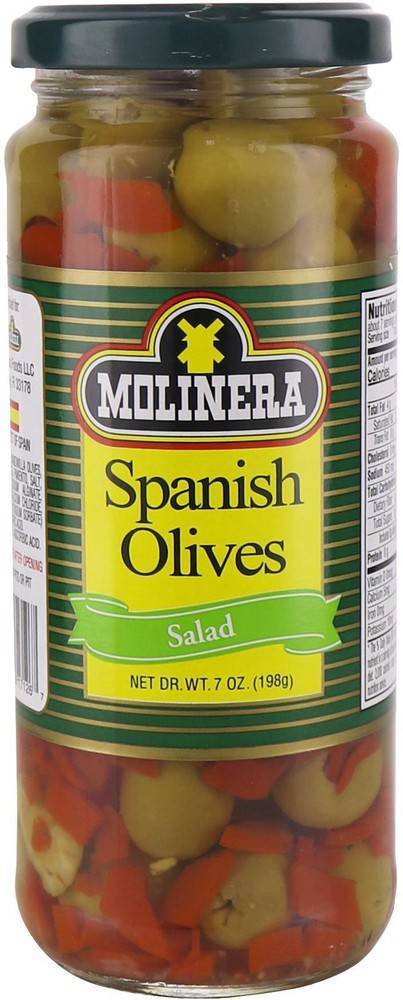 Molinera Salad Olives (7 oz)