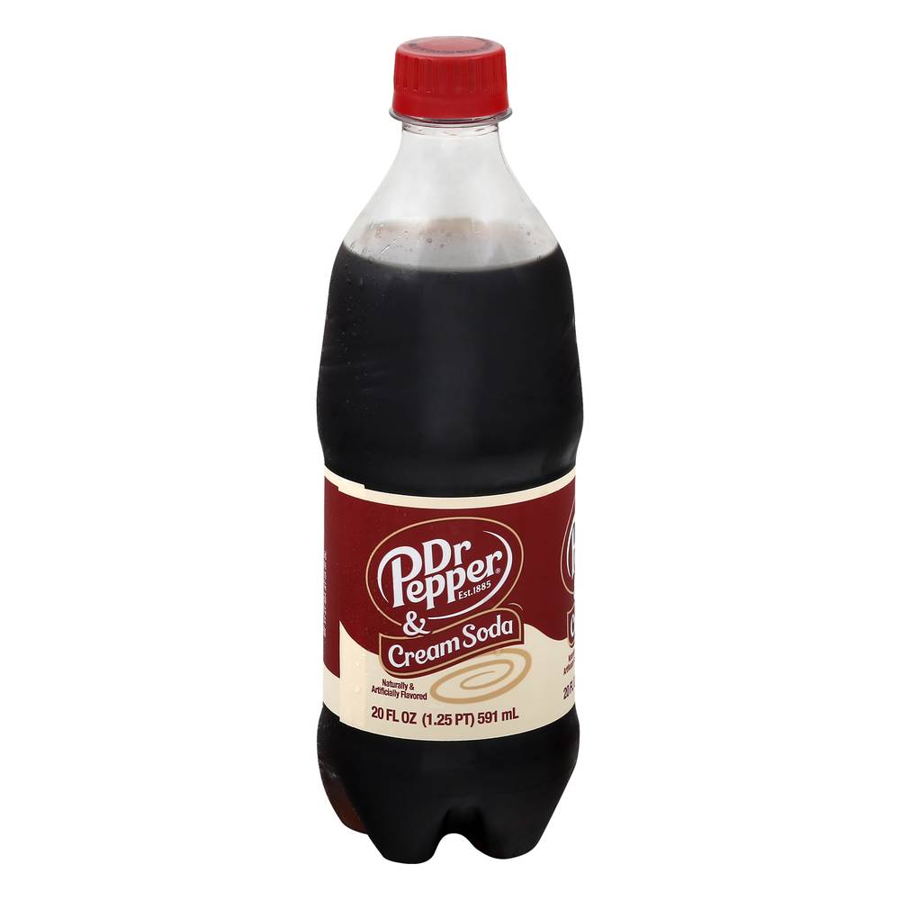 Dr Pepper Cream Soda (20 fl oz)