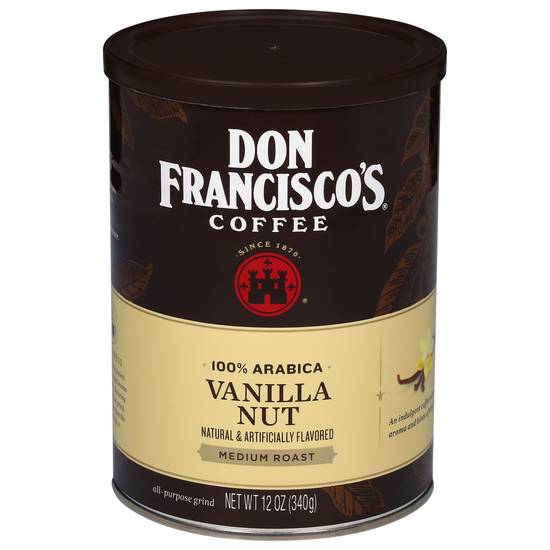 Don Francisco's 100% Arabica Medium Roast Vanilla Nut Coffee (12 oz)