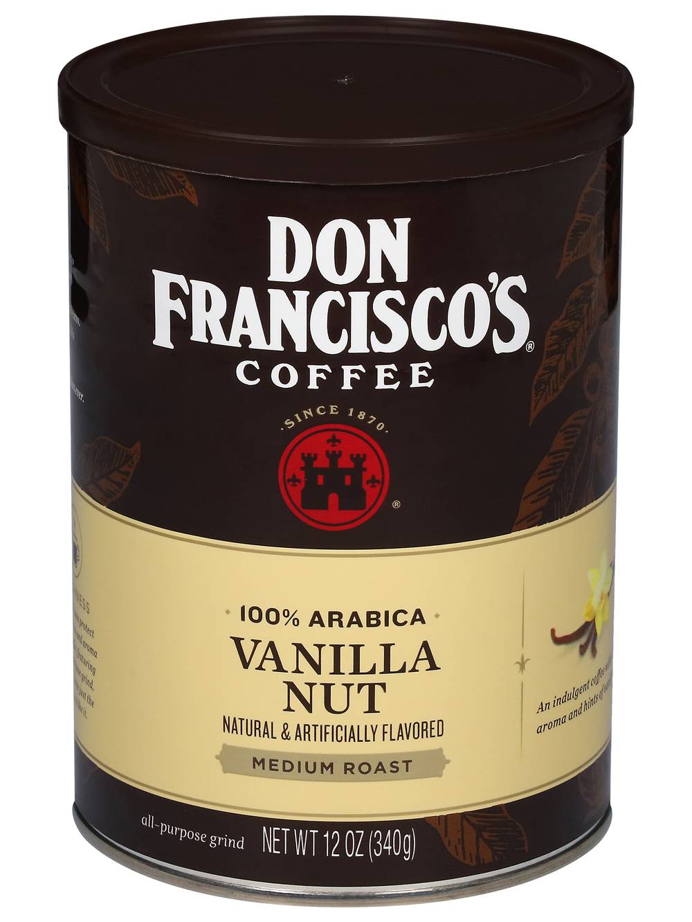 Don Francisco's 100% Arabica Medium Roast Vanilla Nut Coffee (12 oz)