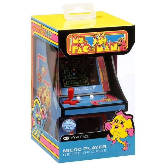 My Arcade Micro Player Retro Arcade Ms. Pac-Man Video Game