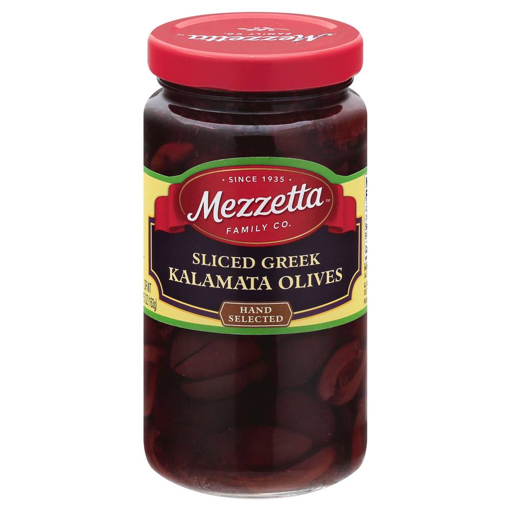 Mezzetta Olives Greek Sliced Kalamata (5.8 oz)