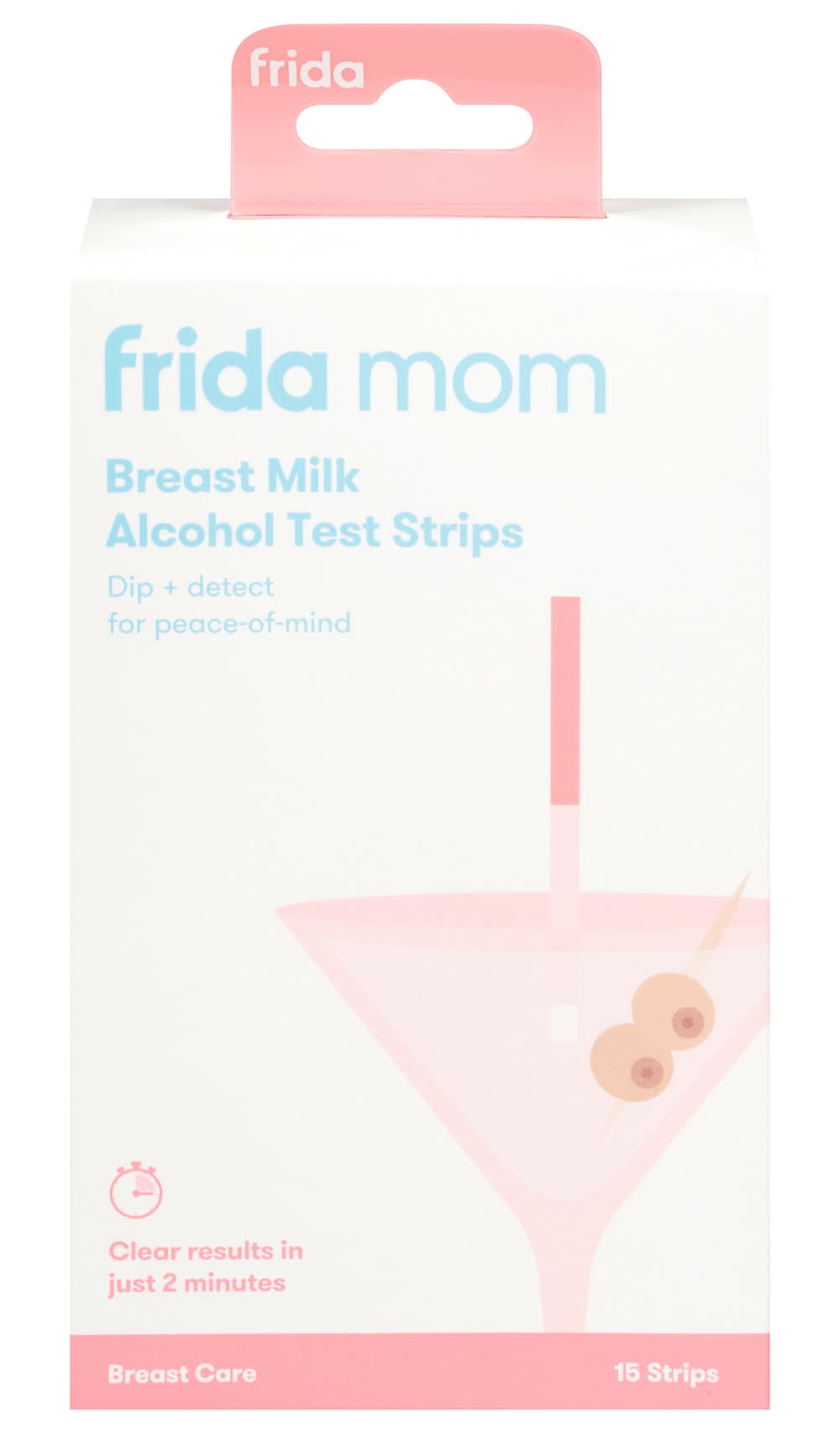 Frida Mom Breast Milk Alcohol Detection Test Strips (15 ct)