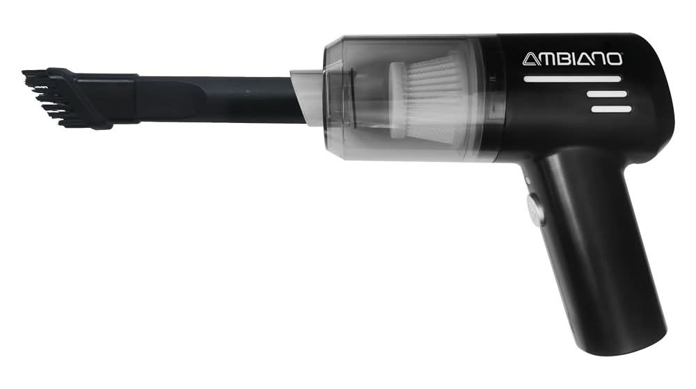 AMBIANO Cordless Car Vacuum, Black