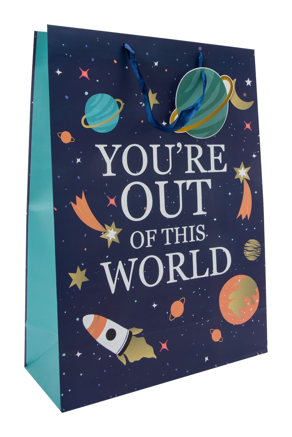 Jumbo Printed Gift Bag 12.75in x 17.75in Out of This World