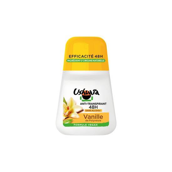 Ushuaia déodorant 48h vanille de polynésie  (50 ml)