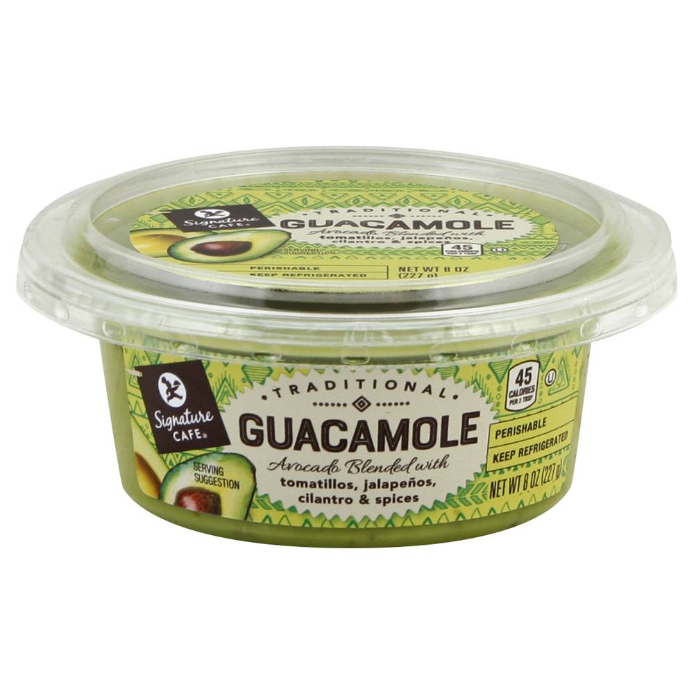 Signature Cafe Traditional Guacamole (8 oz)