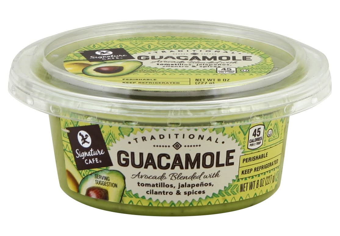 Signature Cafe Traditional Guacamole (8 oz)