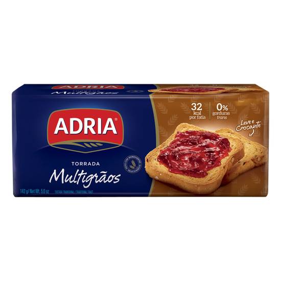 Adria torrada multigrãos (142 g)