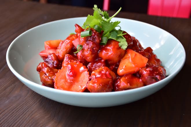 Sweet and Sour Tofu