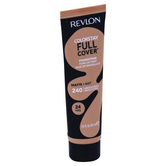 Revlon 240 Medium Beige Colorstay Full Cover Foundation Matte