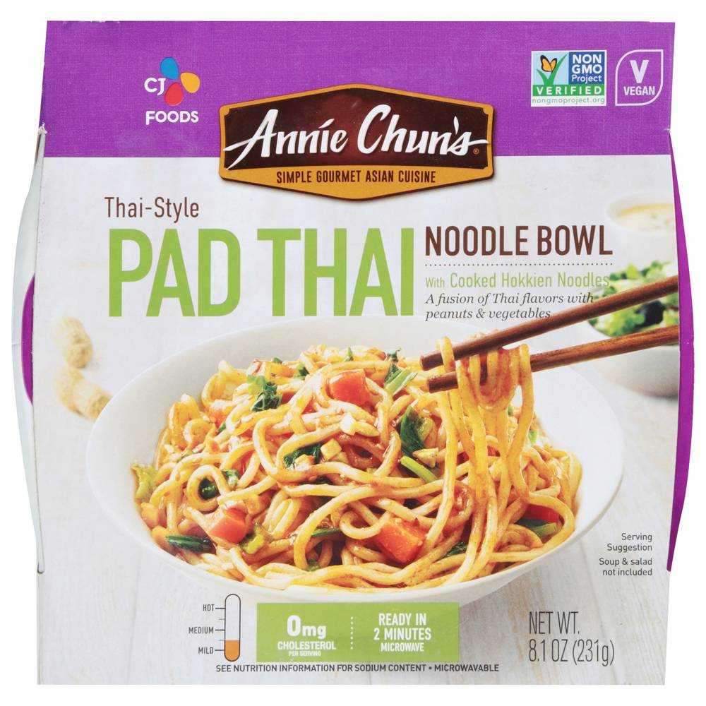 Annie Chun's Thai Style Pad Thai Noodle Bowl (8.1 oz)