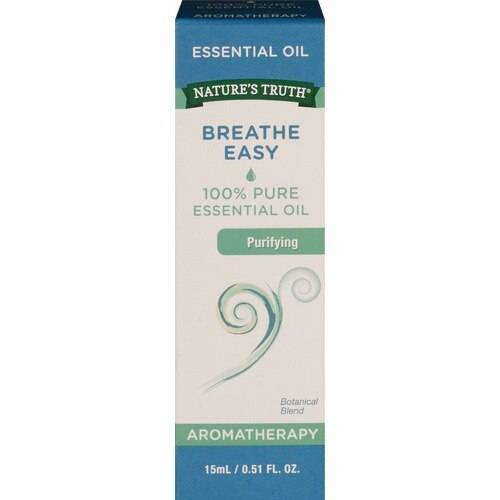 Nature's Truth Essential Oil 0.51 OZ, Breath Easy