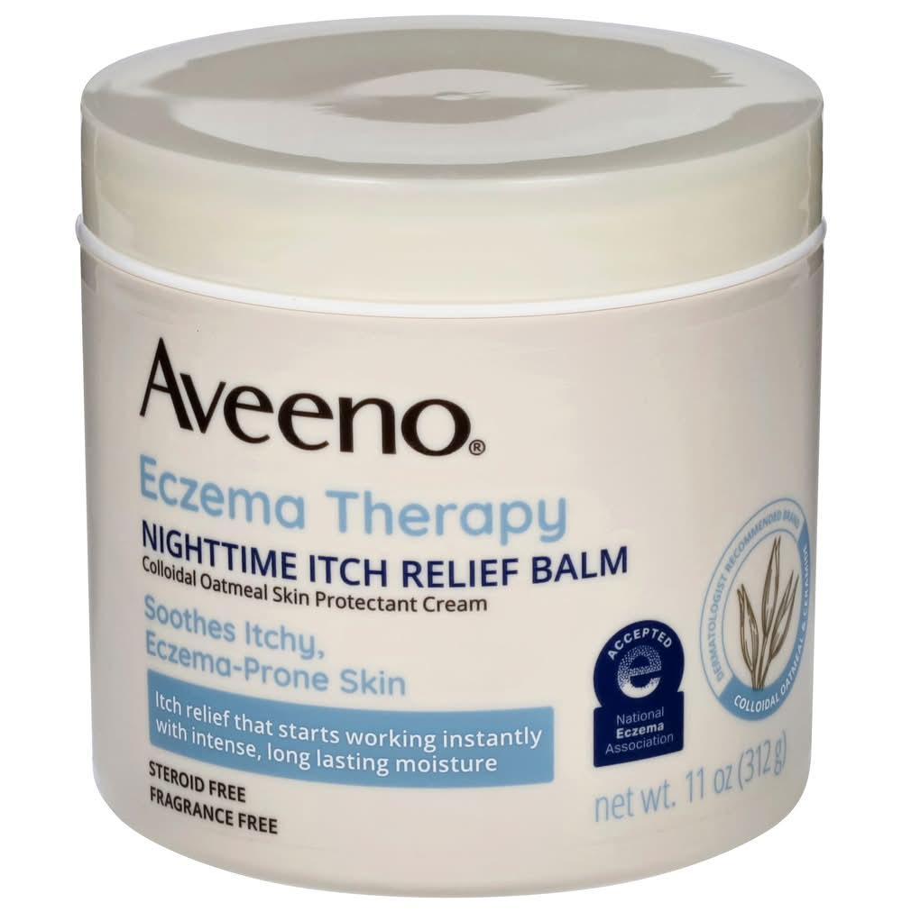 Aveeno Eczema Therapy Itch Relief Balm With Colloidal Oatmeal (11 oz)