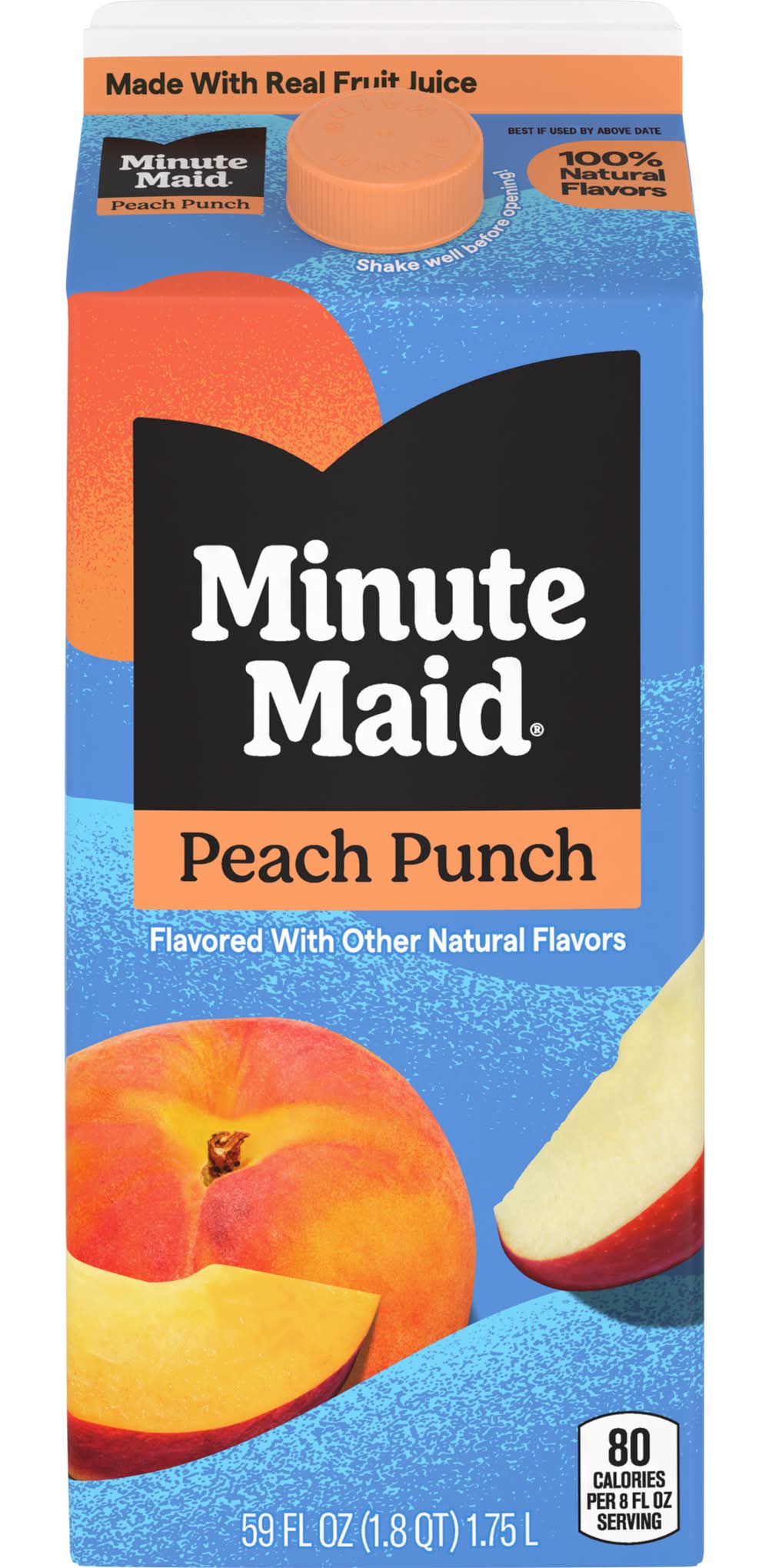 Minute Maid Pasteurized 5% Juice Blend, Peach Punch (59 fl oz)