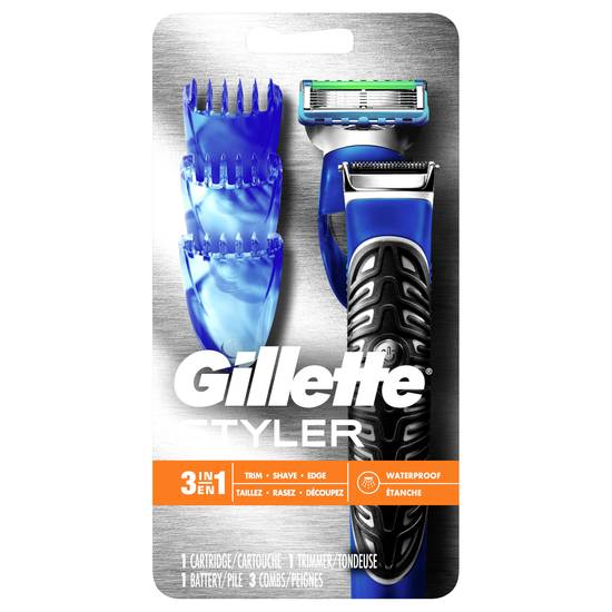Gillette Styler 3 in 1 Waterproof Beard Razor