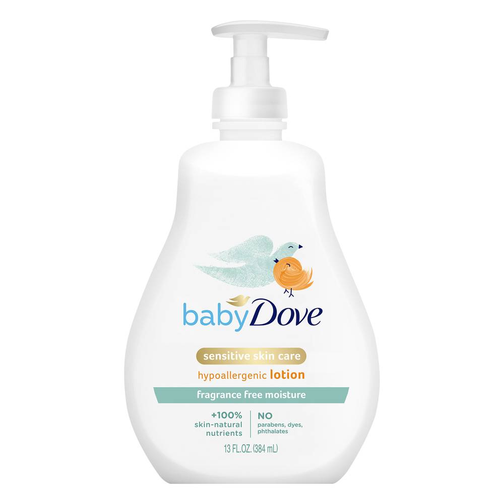 Baby Dove Sensitive Skin Care Hypoallergenic Lotion