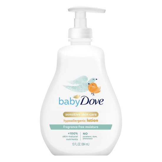 Baby Dove Sensitive Skin Care Hypoallergenic Lotion