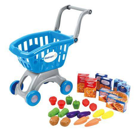 Kid connection ensemble de jouets mon petit panier à provisions (1 ensemble) - my lil' shopping cart (1 set)