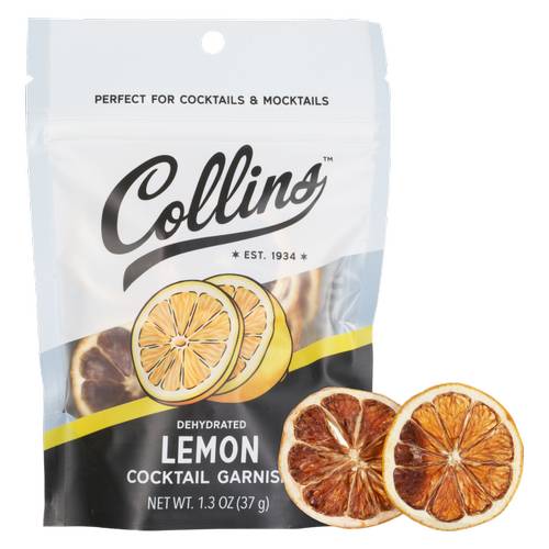 Collins Dehydrated Lemon Cocktail Garnish (1.3 oz)