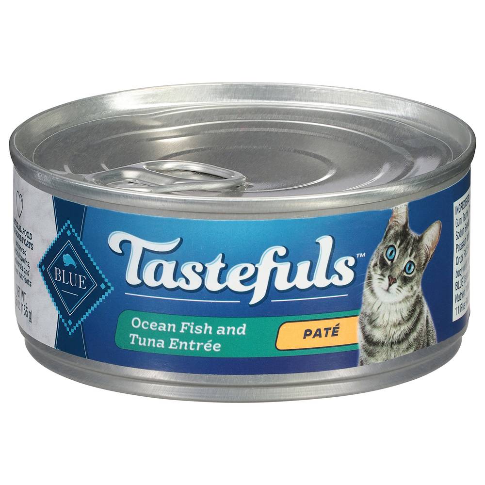 Blue Buffalo Tastefuls Ocean Fish and Tuna Entree Pate Cat Food