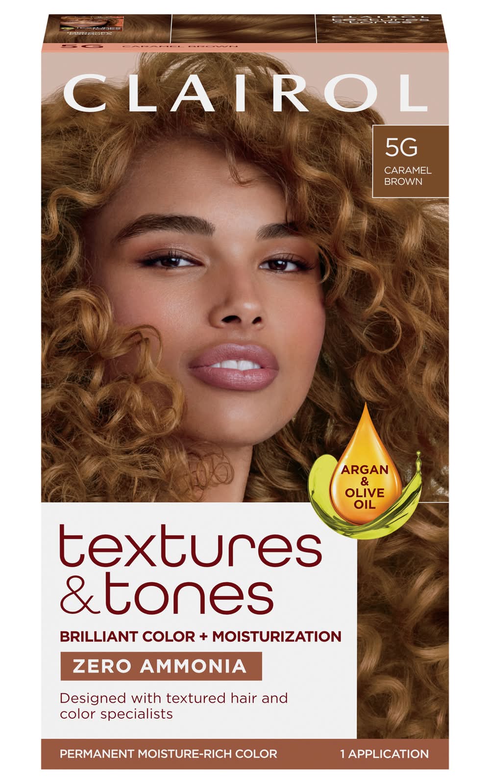 Clairol Textures & Tones, 5G Caramel Brown (5 g)