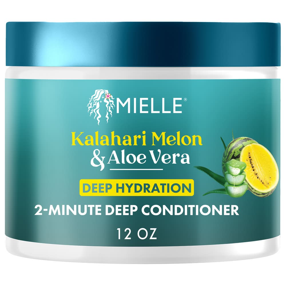 Mielle Kalahari Melon & Aloe Vera 2-minute Deep Conditioner (12 oz)