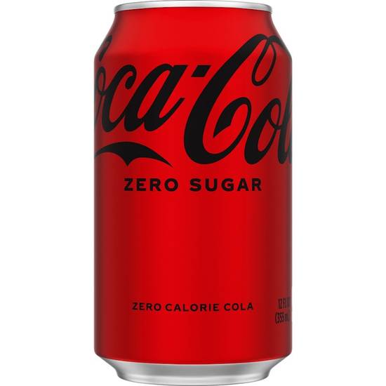 Coca-Cola Zero Sugar, 12 fl oz Can