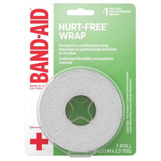 Band-Aid Hurt-Free Wrap