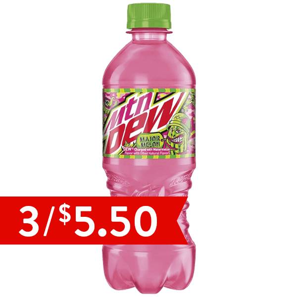 Mtn Dew Major Melon 20oz